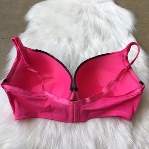 Cacique Intimates & Sleepwear - Cacique 42DDD Lace Black Pink Push Up Bra Bralette Cacique Intimates & Sleepwear - Cacique 42DDD Lace Black Pink Push Up Bra Bralette